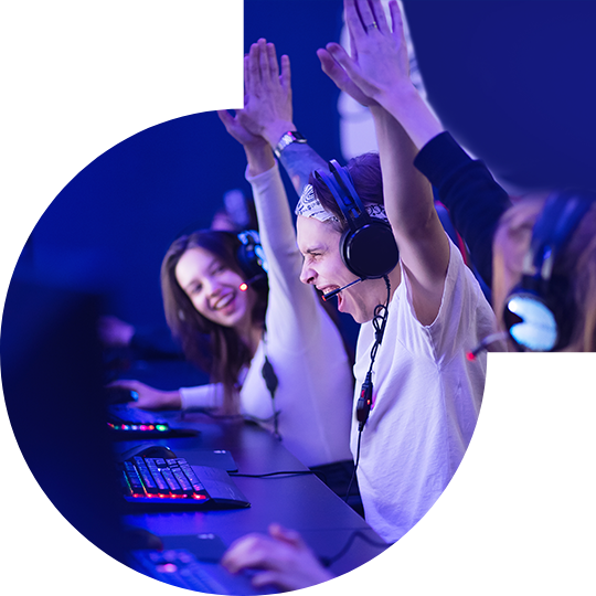 AG视讯独家双向驱动技术<br>让电竞玩家尽情享受极致高速快感